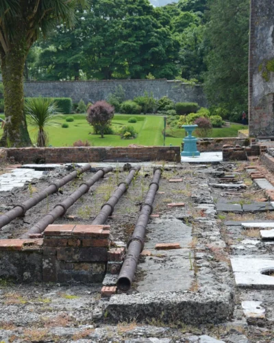 Sistema de Calefacción de Invernaderos - Jardín de la abadía de Kylemore