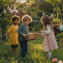Cómo crear una emocionante búsqueda de huevos en el jardín