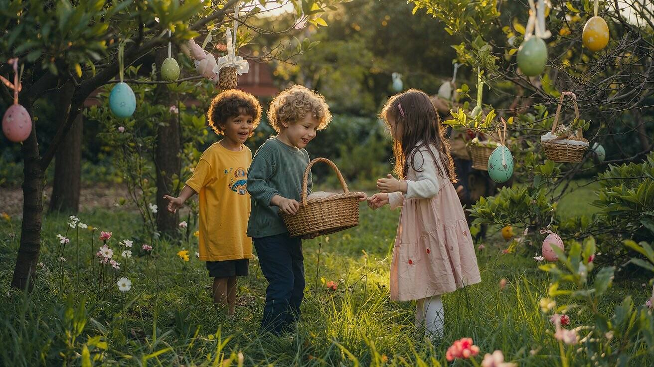 Cómo crear una emocionante búsqueda de huevos en el jardín