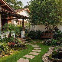 Jardín rústico: el estilo más acogedor (y los errores que nadie te advierte)