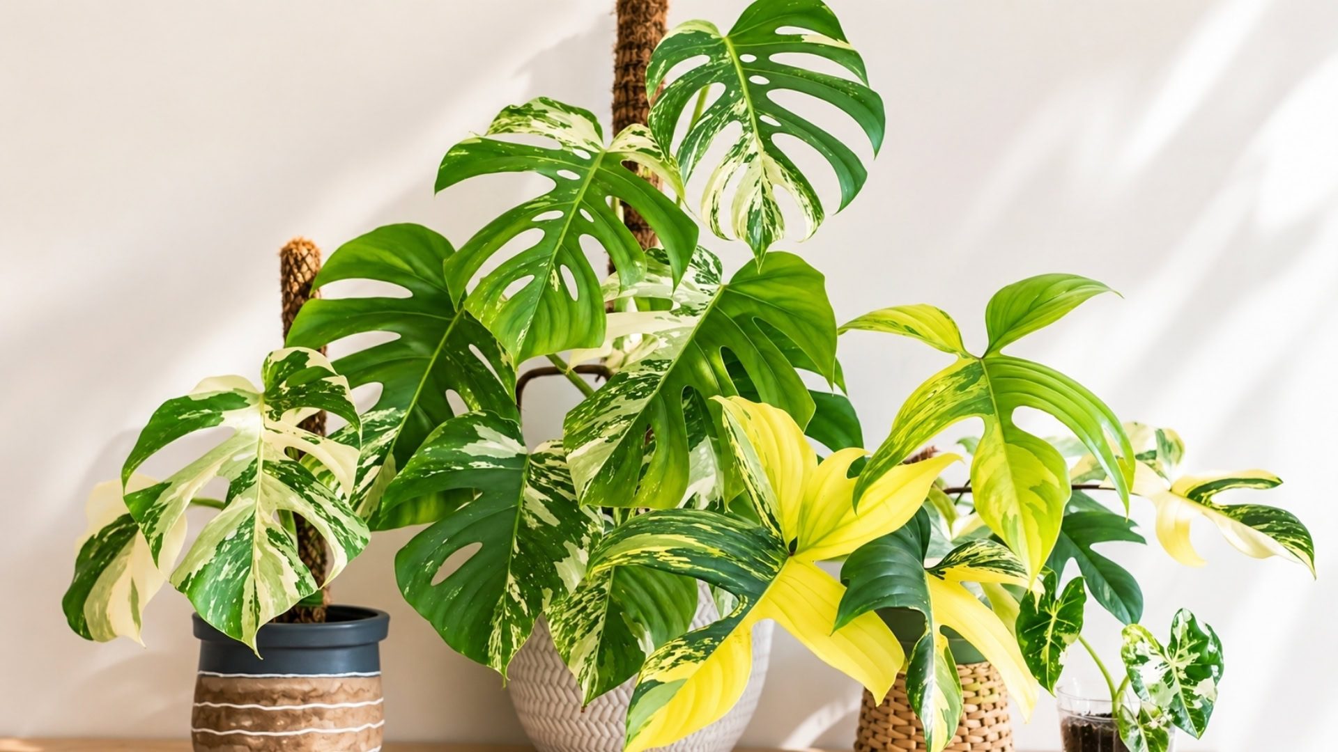 Planta variegada se pone verde: causas reales y cómo recuperar sus colores